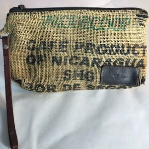CB Sacks Clutch Fair Trade Coffee Coffee Sack Bag